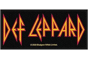 Razamataz DEF LEPPARD PATCH AUFNÄHER # 12 HIGH 'N' DRY LOGO 10x5cm FLICKEN ABZEICHEN