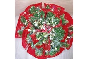 FLORES FRESCAS ONLINE Muérdago Natural para Regalar en Navidad y Año Nuevo, 10 Ramilletes