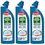 L'Arbre Vert - Nettoyant Gel WC - Marine - 750 ml - Lot de 3