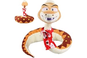 DDFFGG Les Bad Guys Peluche, M. Wolf/M. Piranha/Mme Tarantula/M. Snake/M. Shark Peluche, Funny Peluche, Badass League Peluche, Les Méchants de la Poupée M. Wolf