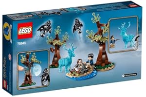 LEGO 75945 Harry Potter Expecto Patronum Set mit 4 Minifiguren und Patronus Hirsch-Figur