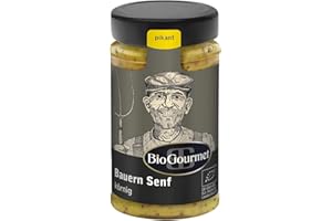 ‎BIOGOURMET BioGourmet Körniger Senf mittelscharf, 200g