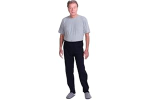 FERRUCCI COMFORT Pantalone Elasticizzato Non Felpato per Riabilitazione Morbidezza Sanitario