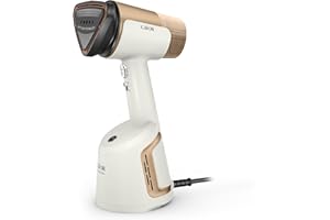 Calor AeroSteam défroisseur à main, Nouvelle technologie révolutionnaire, Résultats d’un fer à repasser en un seul passage, Rapide, Facile d'utilisation sans crochet, Fabriqué en France, DT9820C0