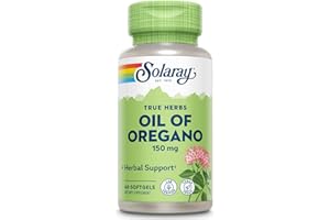 Solaray Oil of Oregano 150mg | Aceite de orégano | 60 Perlas