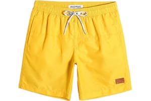 MaaMgic Bañador Hombre Shorts de Baño Shorts de Playa Traje de Baño para Natación Secado Rápido para Vacaciones