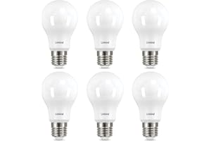 Linkind Ampoule LED E27 806lm, 8W Equivalent 60W, 2700k Blanc Chaud, Ampoule Standar A60 Gros Culot à Vis, No Dimmable, 220v-240v, Lot de 6