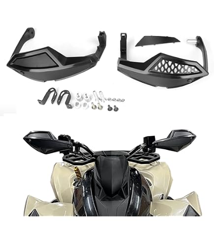 Poignées De Guidon Compatibles Can-Am ATV - Pour Outlander, Renegade, DS, Traxter - Modèles 2003-2023 - Lot De 2 - 13