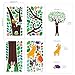 Decowall,DM-1312,Big Tree and Animal Friends Wall Stickers