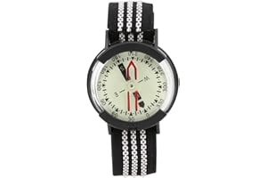 Rehomy Compass Orologio Immersione Impermeabile DAdjustable Strap Comfort Wear Handmade Articolo per Sailing Diving