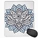 Produktbild Mouse Mat Stitched Edges, Ethnic Paisley Petals Themed Lotus Flower Ethnic Boho Tattoo Illustration,Gaming Mouse Pad Non-Slip Rubber Base