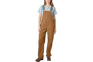 EAGLE BLUE JEANS Dickies Bib Overall Pantalones cortos con peto Mujer (Pack de 1)