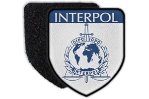Copytec Patch Interpol International Criminal Police Organisation ICPO #31828