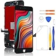 Yodoit for iPhone 7 Plus LCD Display and Digitizer Assembly Glass Touch Screen Replacement with Frame + Repair Tool Kit (5.5 inches Black)