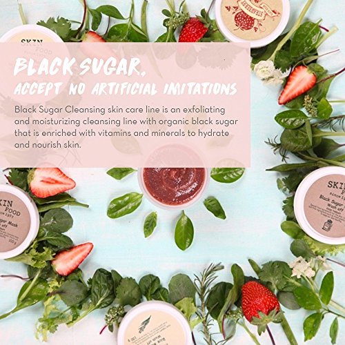 SKINFOOD Black Sugar Strawberry Mask Wash Off - 6