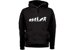 DRESSDOWN Evolution of Man Rugby - Unisex Premium Hoodie/Hooded Top
