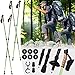 Produktbild Mountaineer Nordic Walking Stock verstellbar | Wanderstöcke für den Fitness Sport | Trekkingstöcke | von 70 bis 135 cm | Grün | 2er Set