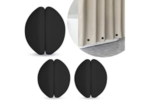 ZARCKER Duschvorhang-Gewichte, silikonbeschichtete Starke Duschvorhang-Magnete, brach nie, rostete Nicht, kein Lärm, schwer, verhindert das Blasen des Duschvorhangs