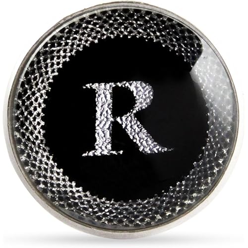 Kavove Black Colored Alphabet Lapel Pin