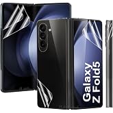 CONSTRAIN - Samsung Galaxy Z Fold 5 ile Uyumlu 360 &Ouml;n Arka 2in1 Ekran Ve Kasa Koruyucu Film Şeffaf FullBody Nano Cam
