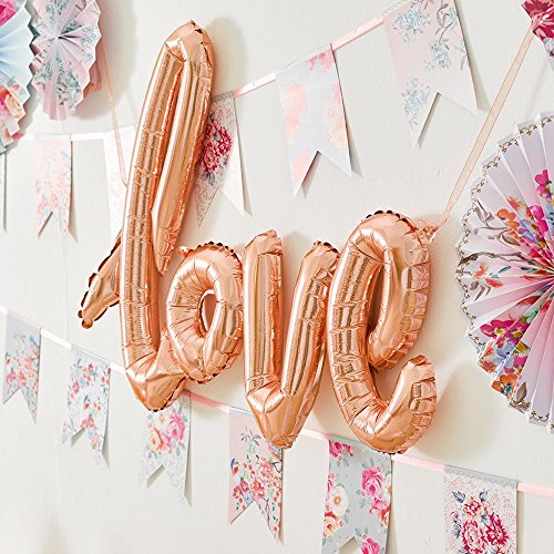 Talking-Tables-Truly-Romantic-Ballon-Enseigne-Mtallise--Love--Rose-Mordor-Gonflable-pour-Mariage-Anniversaires-de-Mariage-et-Saint-Valentin-Rose-Mordor