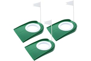CWPFVQA Putter De Golf 3 Pièces - Set Pratique Intérieur Avec Mini Jeu Et Accessoires D'Entraînement