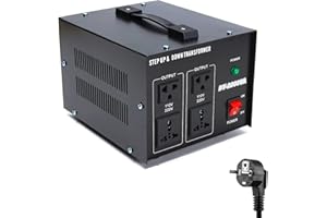 Transformateur de tension 2000W 230V vers 110V Step Up and Down Voltage Regulator Convertisseur Power Transformer 2000W 110V vers 220V Convertisseur AC-AC CA-CA MEISHILE DT-2000VA