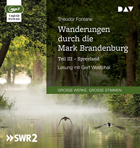 Download Wanderungen durch die Mark Brandenburg – Teil III: Spreeland: Lesung mit Gert Westphal (1 mp3-CD)