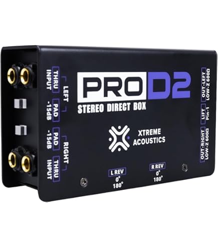 Behringer ULTRA-DI PRO DI4000 Professional 4-Channel Active DI-Box