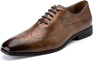 MEIJIANA Homme Oxfords Chaussure Homme Ville Cuir Business Chaussures à Lacets ete Chaussure Homme Mariage