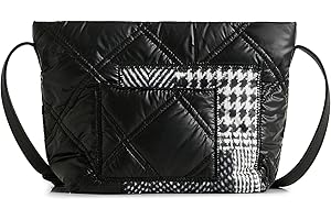 Desigual Bag, Borsa After Dark CALPE 2000 Black Donna, Nero, Taglia Unica