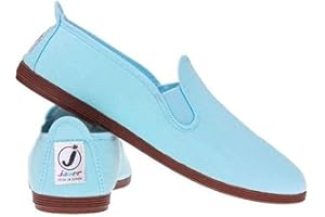 FunkyFashion Unisex Womens Mens Ladies Javer Flossy Espadrilles Plimsoll Flat Shoes Pumps