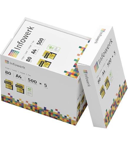 Inapa Tecno Speed Printer Paper - 80 G/m², A4, White, 500 Sheets, Fast & Jam-Free - View #11