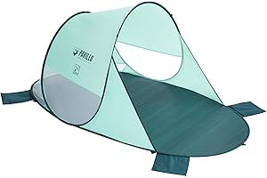 Bestway, Tente de Plage Pop-up - Pavillo - Vert - Protection Solaire UPF 80-2 Personnes - 200 x 120 x 90