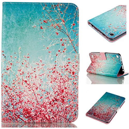 Mo-Beauty® Case For Amazon Kindle Fire 7 (2015 Released 5th Generation),PU Leather Wallet Case Colorful Pattern Design Flip Wallet Case Cover For Kindle Fire 7 (7