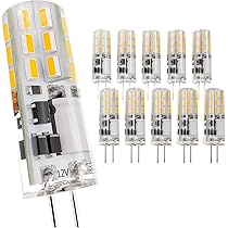 Sourcingmap, attacco G4 per lampadina, AC/DC, 12-30 V, 30 cm, supporto per lampada a LED, in plastica, nero, confezione da 10