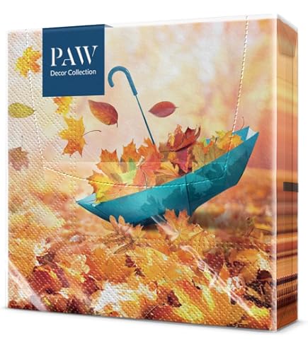 20 Tovaglioli Decorativi A Tema Mela E Raccolto – 33x33 Cm – 3 Strati – Ecologici Per Déco E Tavola Autunnale