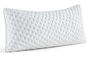 BedStory Poduszka z pianki z pamięcią kształtu, regulowana wysokość 40 x 80, rozdrobniona poduszka z pianki z pamięcią kształtu, certyfikowana przez Öko-Tex poduszka podpierająca kark dla osób