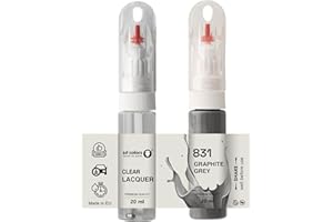 SD COLORS GRAPHITE GREY 831/7831 - Pincel para retocar (pintura y laca)