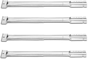 LOKHING Universal BBQ Gas Grill Replacement Adjustable Stainless Steel Tube Burners 42206 For FirePlus, Fire Mountain, Char-Broil, CosmoGrill and Other Model Grills