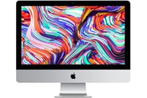 2019 Apple iMac con Retina 4k Display (21.5-pollici, 8GB RAM, 256GB SSD di Memoria) (Tastiera QWERTY IT) (Ricondizionato)
