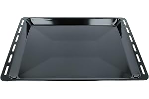 vhbw bakplåt ersättning för Samsung 82405901, 5Z1343X1, 662999, 675876, 742283, 742635 för ugn – 46,5 x 37 x 3 cm, non-stick