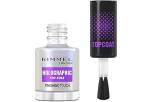 ‎RIMMEL Rimmel Holographic Top Coat lakier do paznokci, 12 ml