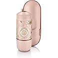 WACACO Nanopresso Portable Espresso Maker Bundled with Protective Case, Upgrade Version of Minipresso, 18 Bar Pressure, Portable Travel Coffee Maker, Manually Operated (Nanopresso Dark Soul Pink)