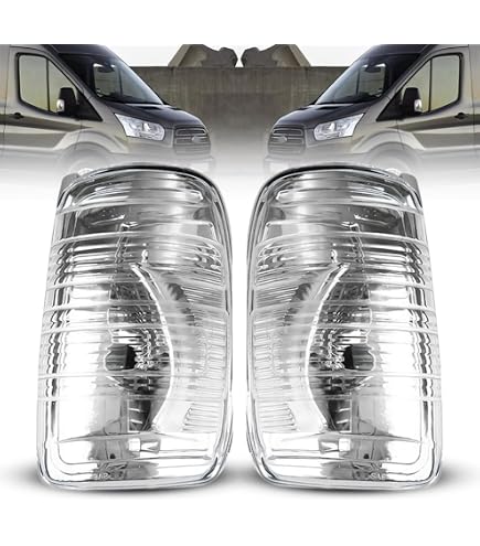 Verre De Rétroviseur Droit Inférieur Pour Ford Transit MK8 (2014+) - Référence BK31-17A700-AA, 1855102, Remplacement En Verre Et ABS - 8