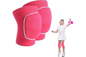 GYCAQAC Genouillères de Protection, Protege-Genou Eponge, genouillères de sport, genouillères élastiques unisexes, genouillères pour enfants et adultes, adaptées à la danse, au football, au jogging, au yoga