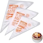 trabag Disposable Piping Bag,3 Sizes Disposable Piping Bag,Large Piping Bag,Baking Accessories,Disposable Piping Bags for Dec
