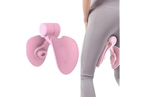 Entraîneur De Cuisse, Sipiris Entraîneur De Plancher Pelvien Pour Les Femmes Entraîneur De Hanche Cuisse Plancher Pelvien Accessoires De Sport De Hanche Pour Home Leg Training Equipment (Rose)