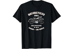 VINTAGE MILITARY MOTORRAD Royal Enfield WD / RE Moto classique WW2 T-Shirt