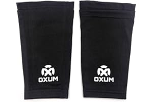 OXUM - Soporte para espinilleras - Soporte Antideslizante para Espinilleras para niños y Adultos - Calcetín Cubre espinilleras